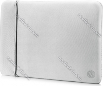 HP 15.6" Neoprene Reversible sleeve, black/silver